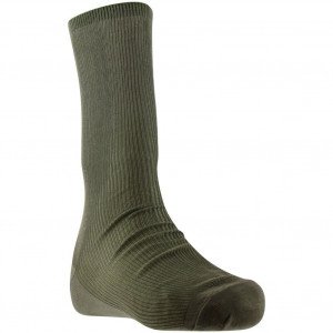 TWINDAY Chaussettes Homme Fil d'Ecosse COTES Kaki