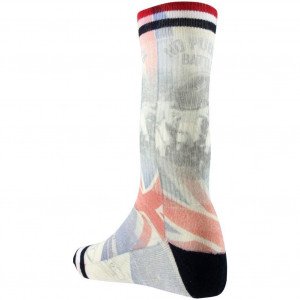 NO PUBLIK Chaussettes Homme Coton BATTLE Bleu