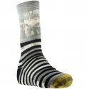 NO PUBLIK Chaussettes Homme Coton SPIRIT Gris