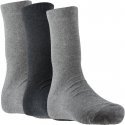 TWINDAY Lot de 3 paires de Chaussettes Homme Microcoton LESGRIS Gris