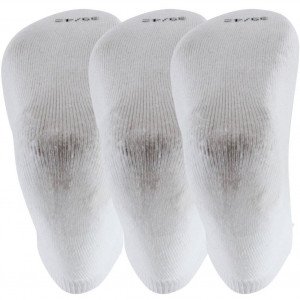 SOCKS EQUIPEMENT Lot de 3 paires de Socquettes Homme Coton TERRY Blanc