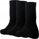 LOT DE 3 Chaussettes Chaussettes Homme Noir et Uni