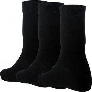 TWINDAY 3 paires de Chaussettes Homme Microcoton CASCADE Noir