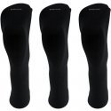 LOT DE 3 Chaussettes Chaussettes Homme Noir et Uni