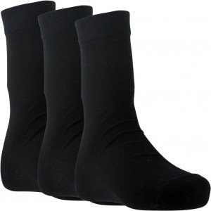 TWINDAY 3 paires de Chaussettes Homme Microcoton CASCADE Noir