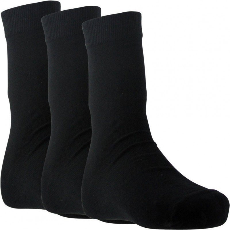 LOT DE 3 Chaussettes Chaussettes Homme Noir et Uni