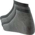 TWINDAY Lot de 4 paires de Socquettes Homme Coton LESUNIES Gris