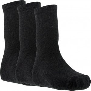 TWINDAY 3 paires Chaussettes Femme Coton ESPRIT SAUVAGE3 Anthra