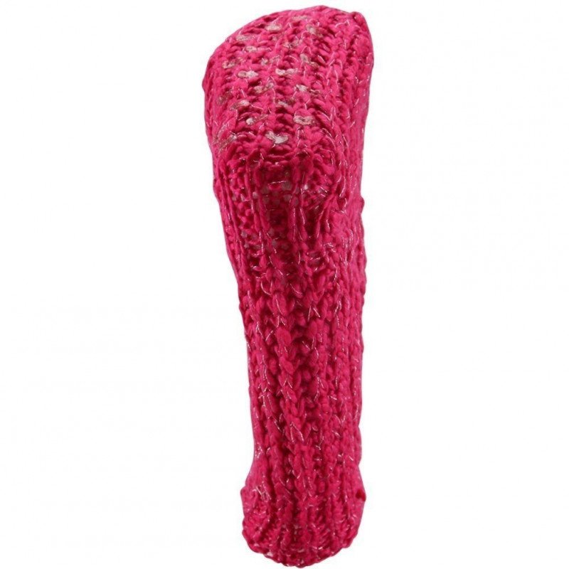 TWINDAY Chaussettes Femme Microfibre TRICOTE MAIN Framboise