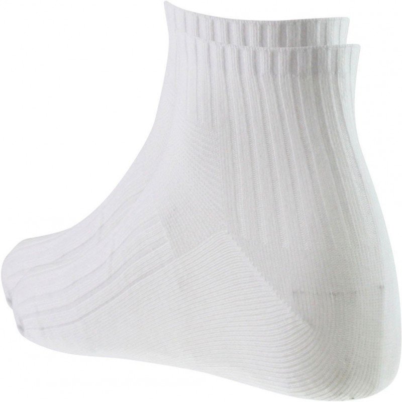 TWINDAY Lot de 2 paires de Mi-chaussettes Femme Modal COCOONING Blanc