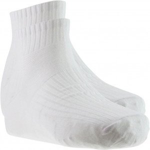 TWINDAY 2 paires de Mi-chaussettes Femme Modal COCOONING Blanc