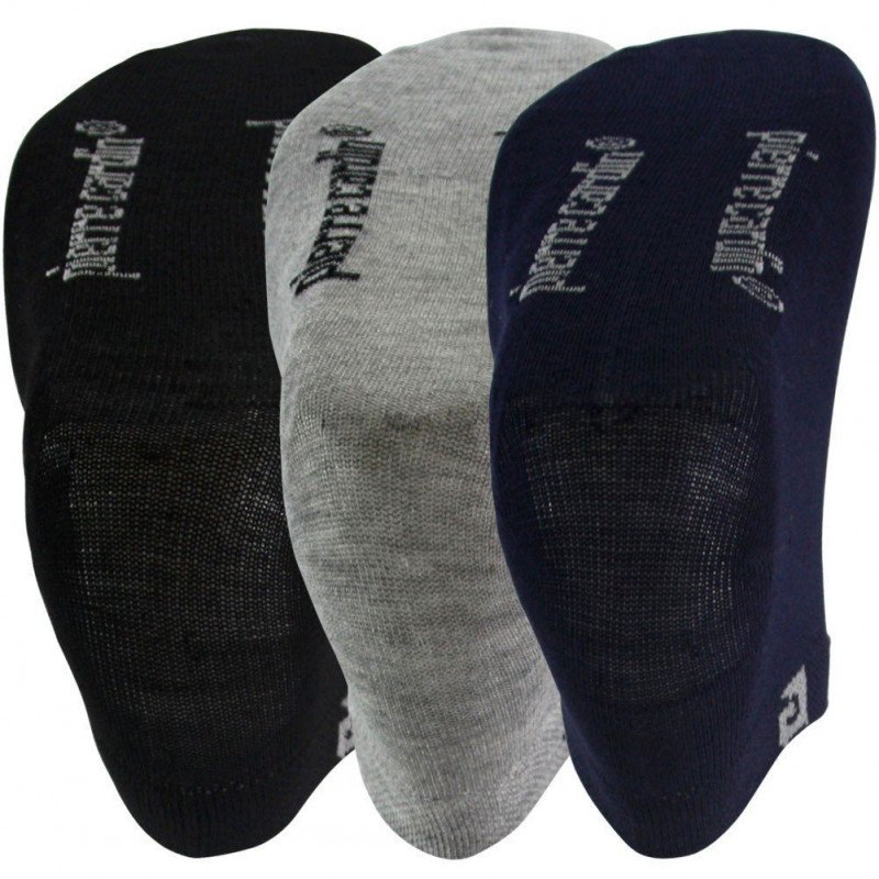PIERRE CARDIN Lot de 3 paires de Socquettes Homme Coton DONNA Marine Gris Noir