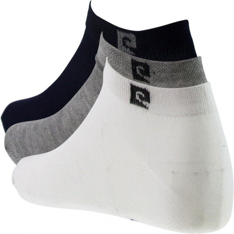 LOT DE 3 Socquettes Chaussettes Homme DONNA Bleu et Marine