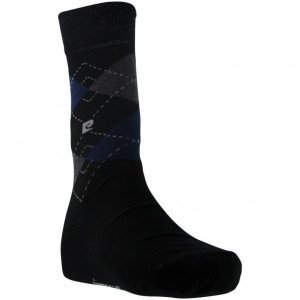 PIERRE CARDIN Chaussettes Homme Coton JACQUARD Noir