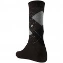 Chaussettes Homme JACQUARD Marron et Gris