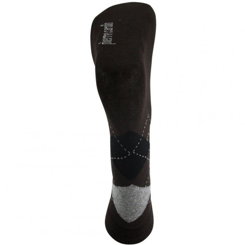 PIERRE CARDIN  Chaussettes Homme Coton JACQUARD Chocolat