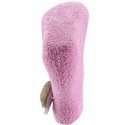 TWINDAY Chaussettes Femme Microfibre DOUDOU TETE 3D Rose