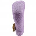 TWINDAY Chaussettes Femme Microfibre DOUDOU TETE 3D Violet