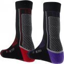 SOCKS EQUIPEMENT Lot de 2 paires de Chaussettes Homme Coton TRAIL Rouge Violet