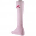 NICOLAS DELMOTTE Mi-bas Femme Coton EQUITATION UNI Rose