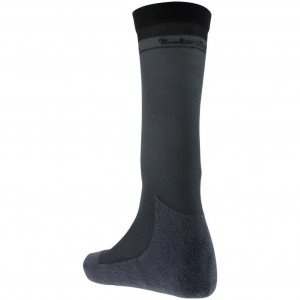 NICOLAS DELMOTTE Chaussettes Hautes Homme EQUITATIONTUBULAIR Gris