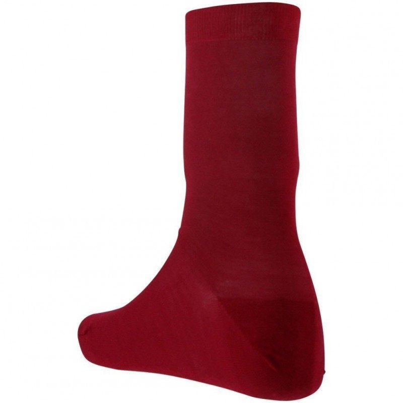 Chaussettes Femme JERSEY Rouge et Foncé