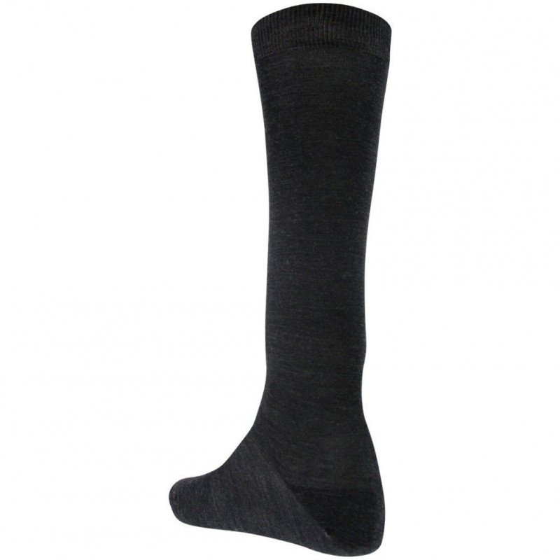 Mi-bas Femme JERSEY Gris et Anthracite