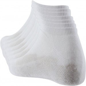 TWINDAY 7 paires de Socquettes Femme Coton LESBLANCHES Blanc