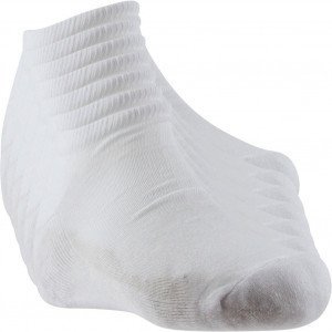 TWINDAY 7 paires de Socquettes Femme Coton LESBLANCHES Blanc