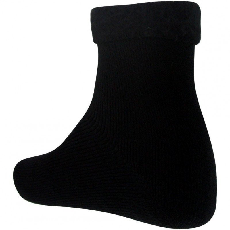 TWINDAY Chaussettes Femme Microfibre REVERS FOR BED Noir