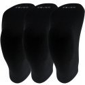 SOCKS EQUIPEMENT Lot de 3 paires de Socquettes Homme Coton TERRY Noir