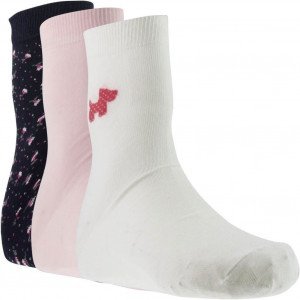 TWINDAY Lot de 3 paires de Chaussettes Femme Coton LIBERTY SCOTTISH Marine Blanc