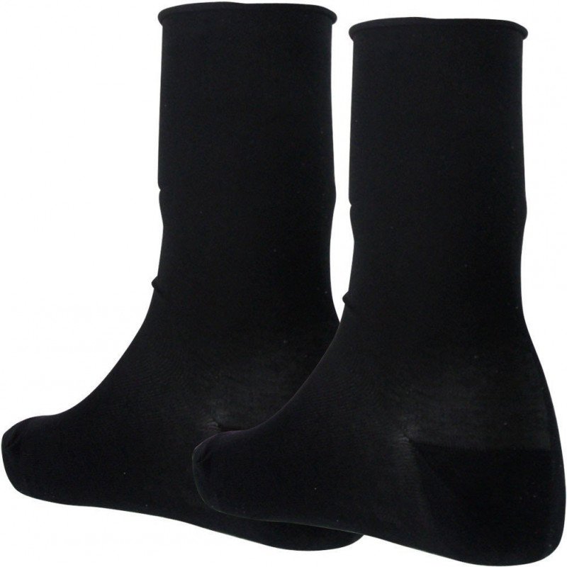 TWINDAY Lot de 2 paires de Chaussettes Femme Coton ROULOTTES Noir