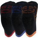 LOT DE 3 Socquettes Chaussettes Homme LARGEPANT Noir et Multicolore
