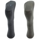 LOT DE 2 Chaussettes Chaussettes Homme Gris et Kaki