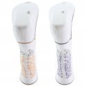 LOT DE 2 Chaussettes Chaussettes Homme FINES RAYURES Blanc
