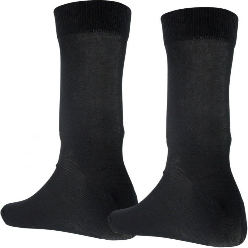 ATHENA Lot de 2 paires de Chaussettes Homme Fil d'Ecosse SELECT Noir