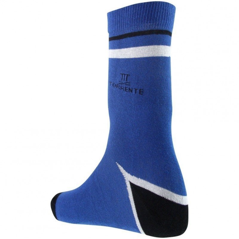 TORRENTE COUTURE Chaussettes Homme Coton FASHION Bleu