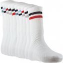 MULTI Lot de 10 paires de Chaussettes Homme Coton MULTBLX Blanc