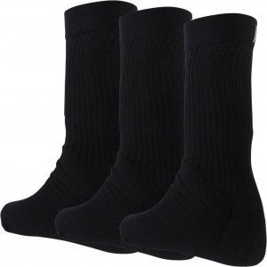 CALVIN KLEIN Lot 3 paires de chaussettes Homme Coton SPORT Noir