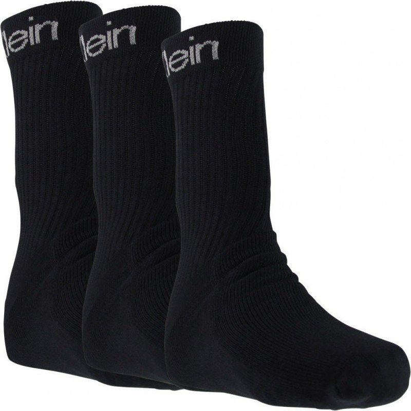 CALVIN KLEIN Lot 3 paires de chaussettes Homme Coton SPORT Noir