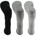 LOT DE 3 Chaussettes Chaussettes Femme ROULETTES Gris et Noir