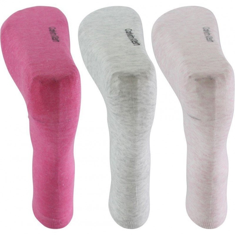 LOT DE 3 Chaussettes Chaussettes Femme DIAMANT Rose et Gris