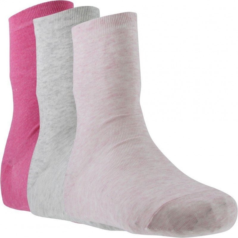 LOT DE 3 Chaussettes Chaussettes Femme DIAMANT Rose et Gris