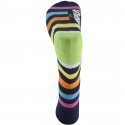 UNABUX Chaussettes Mixte Coton RAYURES Marine Multicolore