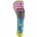 UNABUX Chaussettes Mixte Coton ETOILE Ciel Jaune