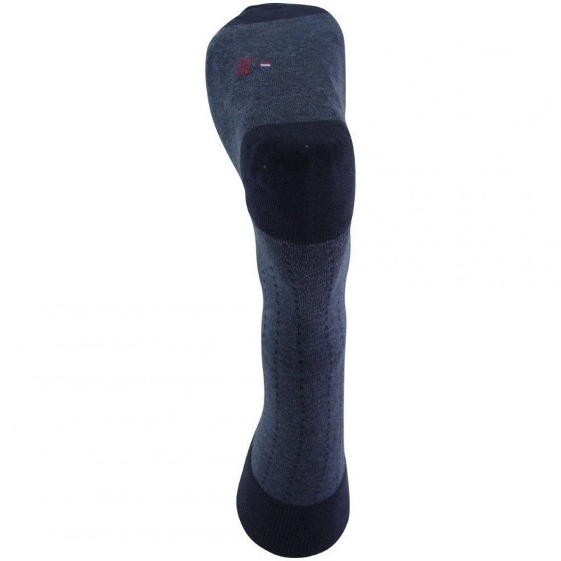 LABONAL Chaussettes Homme Coton AJOUREE Bleu chiné