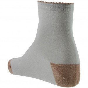 LABONAL Chaussettes Femme TALON POINTE BRILLANT Perla
