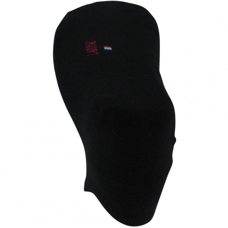 Socquettes Femme UNI JERSEY Noir et Rouge