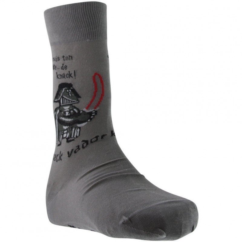Chaussettes Homme MADE IN ALSACE Gris et Noir